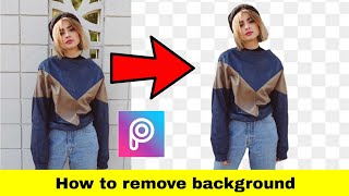 How to remove background in PicsArt