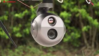 30X day and night camera, with thermal, AI target auto recognition, and tracking