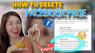 PAANO MAG DELETE NG FACEBOOK PAGE (updated 2023)