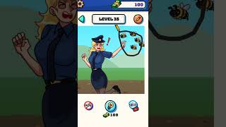 Brain hacking game. Draw police #35 #shorts #gameplay #drawthepolice #fun