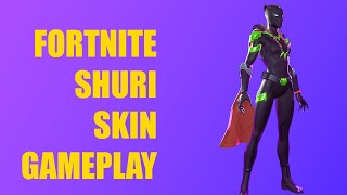 🔴 Live Fortnite with random teammates | Shuri Skin Gameplay