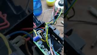 Blue Star AC circuit board repair fan not spinning #shorts #ac #true_diy