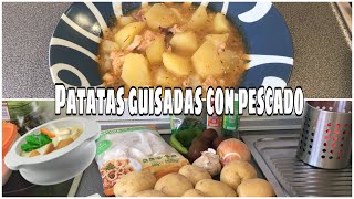 🍲PATATAS GUISADAS CON PESCADO🍲 // Receta fácil, rápida y económica // La Mari Cocina