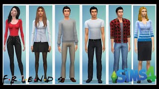 All Friends Characters | The Sims 4