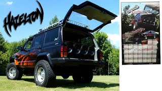 Hazelton Sound 1996 XJ Flame Jeep Cherokee #1