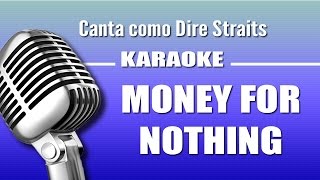 Dire Straits - Money For Nothing - Karaoke Vision