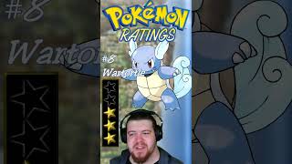 Wartortle Pokémon Ratings #Shorts