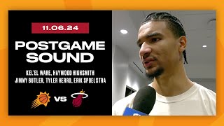 Postgame Interview: Ware, Highsmith, Butler, Herro, Spoelstra | November 6, 2024