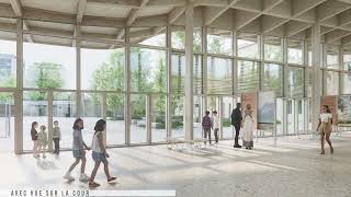 Concours pour le collège Maryse Bastie - BRS Architectes