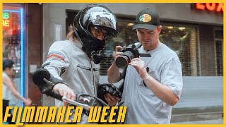 Chasing Motorcycles Using the LUMIX S5 IIX, Sigma Lenses, and Zhiyun Lights | Filmmaker Week