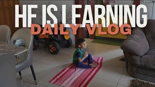 Where did he learn yoga 🧘‍♀️ 🤔  ?  | Vlog with Ayaan