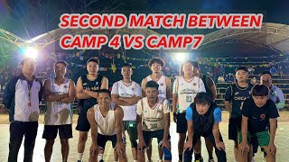 LOSAR SECOND MATCH BETWEEN CAMP4 Vs CAMP7 😲🤩 || BASKETBALL TOURNAMENT || MUNDGOD VLOGGER