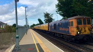 73 963 and 73 965 work 1Q75 1231 Tonbridge West Yard to Brighton