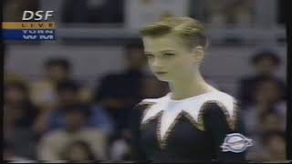 Svetlana Khorkina (RUS) - Worlds 1995 - All Around - Floor Exercise