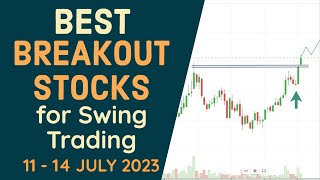 Positive BREAKOUT Stocks for Tomorrow for SWING TRADING (  11 - 14 July 2023 ) Analysis in HINDI