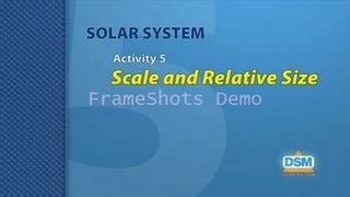 Solar System - Activity 5: Scale and Relative Size