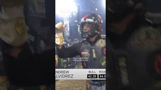 Andrew Alvidrez vs Mr. Nasty - 86.75 Points #pbr #rodeio