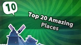 Top 20 Amazing Places / Топ 20 красивых мест