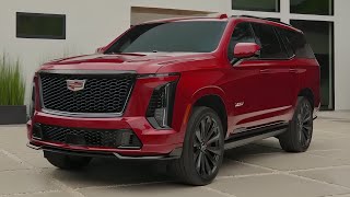 Driving the 2025 Cadillac Escalade: Power, Luxury, and Technology Combined!"