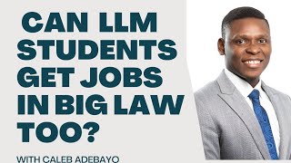 How to Get into Big Law for LLMs (Interview tips, Salary, & Culture) #llm