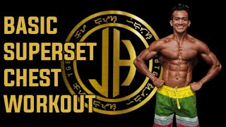 TRYING SUPERSET CHEST WORKOUT FEATURING JAY AR GUTIERREZ