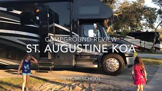 St. Augustine KOA Review