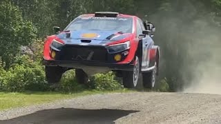 Esapekka Lappi Rally Finland 2023 test Hyundai Rally1