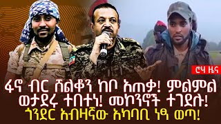 ፋኖ ብር ሸልቆን ከቦ አጠቃ! ምልምል ወታደሩ ተበተነ! መኮንኖች ተገደሉ! | ጎንደር አብዛኛው አካባቢ ነፃ ወጣ!