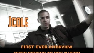 J COLE First Ever Interview: Day After Signing To Jayz's Roc Nation - Invasion Radio Classics