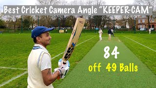 Mohan "The Overseas" Bats - Hits 84 off 49 balls| Classic Village Cricket GoPro Wicket Keeper - POV