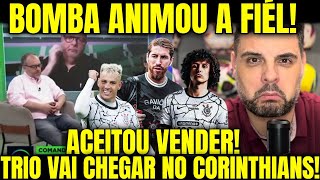 BOMBA CHEGA NA NOITE! ACEITOU VENDER O JOGADOR | CORINTHIANS COMEÇA NEGOCIAÇÃO | ROGER ,SERGIO RAMOS