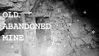 ASMR Abandoned Mine Exploring in B&W