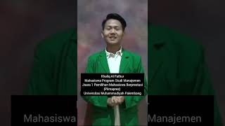 Juara Pertama Pemilihan Mahasiswa Berprestasi Universitas Muhammadiyah Palembang