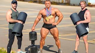 We Tried All-Time Best World's Strongest Man Workout (5x Winner Mariusz Pudzianowski)