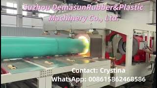 Square type PVC pipe belling machine,pipe socketing making,Pipe processing machine,pipe machine