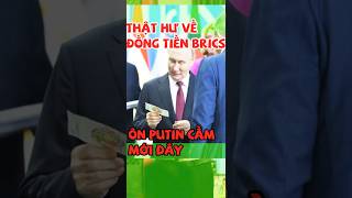 Thực hư tờ tiện lạ được coi là tờ tiền BRICS trên tay ông Putin #tintuc