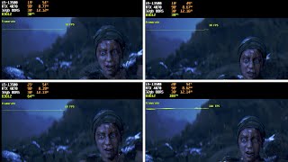 Hellblade 2 Opening Cutscene I Native vs DLSS + Frame Generation) on RTX 4070 + i5 13500