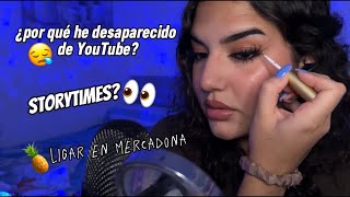 ASMR MAQUÍLLATE CONMIGO mientras hablamos 💕