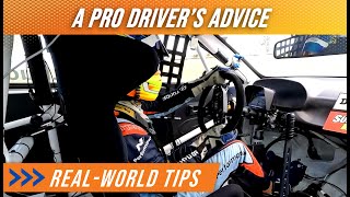 What can we learn from a pro race driver?