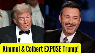 Trump LOSES CONTROL As Kimmel & Colbert Team Up to EXPOSE Him!