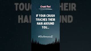 If your crush touches their hair around you... #shorts #facts