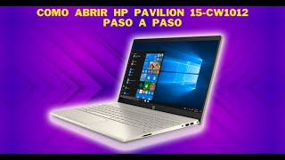 Como abrir HP Pavilion 15 cw1012 para instalar RAM, HDD, SDD, o Mantenimiento Paso a Paso | SOPTECO