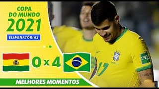 BOLÍVIA 0 X 4 BRASIL | Melhores Momentos | "O que ME CHAMA A ATENÇÃO é..."  29/03/2022