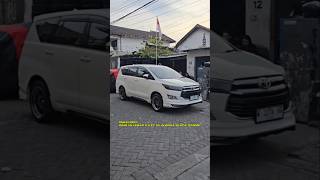 Tampilan modifikasi INNOVA REBORN pakai velg racing mobil r18 lebar 9,5 ENKEI RPF1