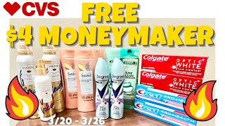 🔥 CVS HAUL - FREE + $4 MONEYMAKER 🗣 3/20 - 3/26 ⬅️