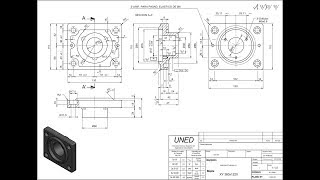 Practicas SolidWorks. Mesa de coordenadas. 2500- 07