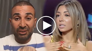 ربنا ينتقم منك خربت بيتي : زوجة أحمد سعد تهينه وتفضحه وتعلن طلاقها منه وهي تبكي انت اكبر مقلب اخدته