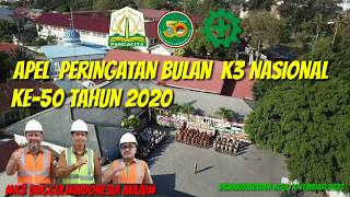 APEL BULAN K3 NASIONAL KE-50 TAHUN 2020 || DISNAKERMOBDUK ACEH