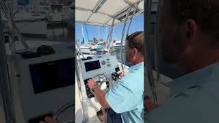 How to pivot turn on a boat! #Shorts #Boat