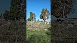 #spooky #Cemetary next to today's walking trail